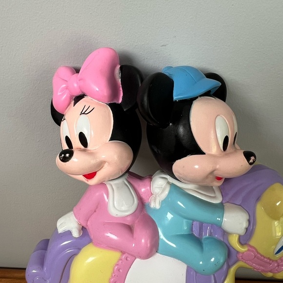 VINTAGE 1988 - MATTEL'S DISNEY MUSCIAL CRIB RAIL ROCKER Collectible - Picture 2 of 6